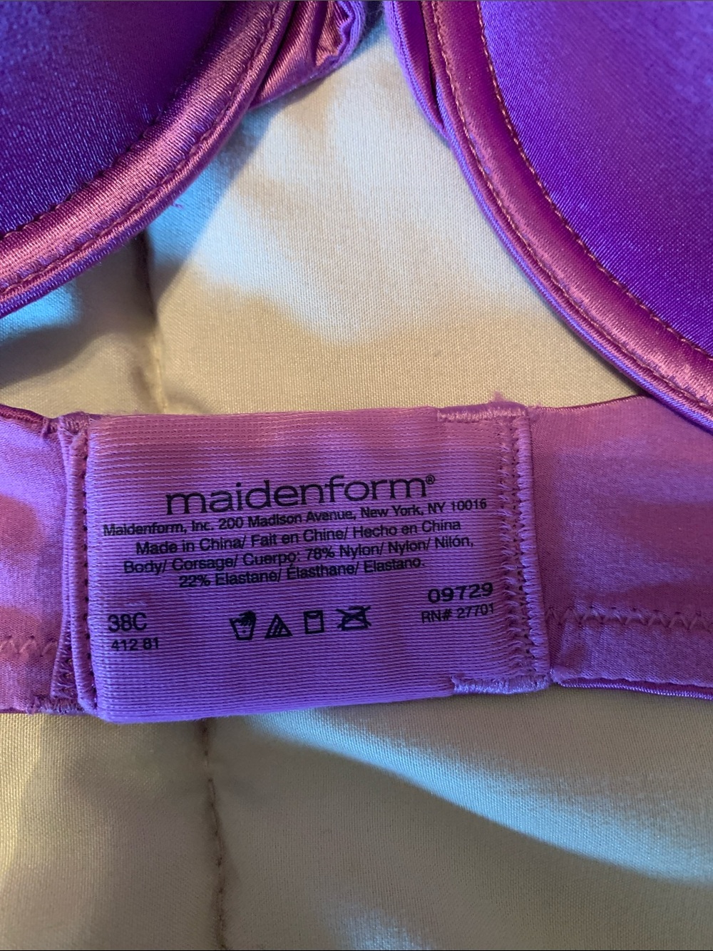 Maidenform T-shirt bra 38C - Picture 4 of 5